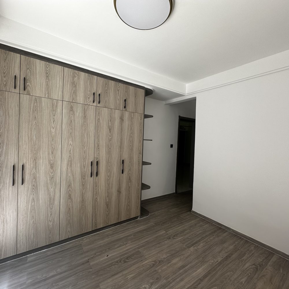 2 Bedroom Apartment, Alina Habour, Kilimani (1st Floor), Bedroom with fitted wardrobes