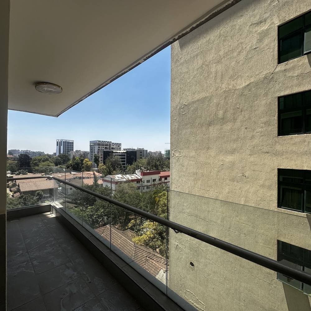 2 Bedroom Apartment, Alina Habour, Kilimani (6th Floor), Balcony