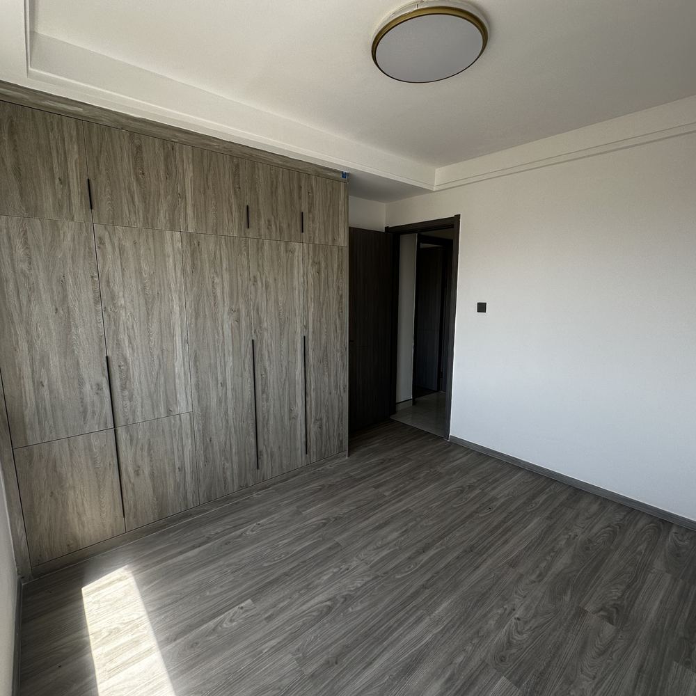 2 Bedroom Apartment, Alina Habour, Kilimani (6th Floor), Bedroom with fitted wardrobes