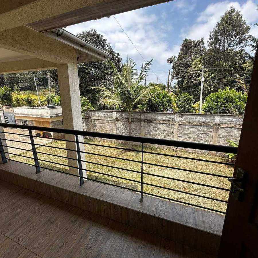 4 Bedroom + DSQ House, Runda, Balcony with garden views