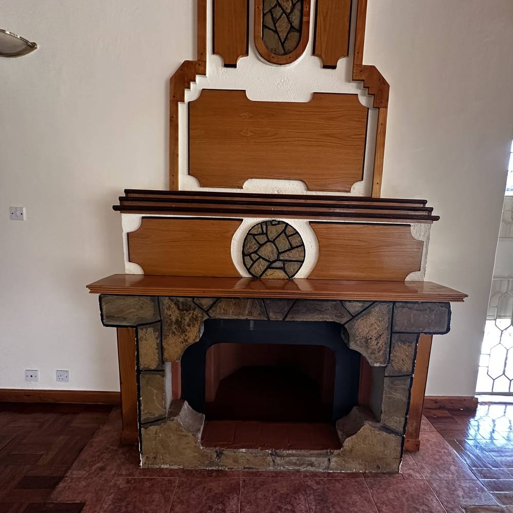 5 Bedroom + DSQ House, Runda, Fireplace