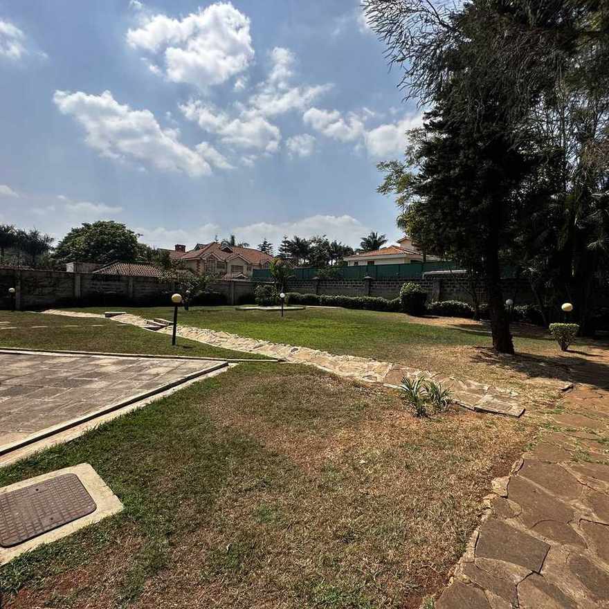 5 Bedroom + DSQ House, Runda, Well maintained gardens